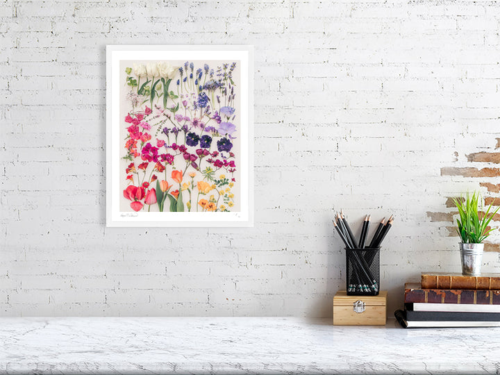 Small framed Harmony I