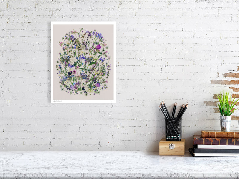 Small April Blues print