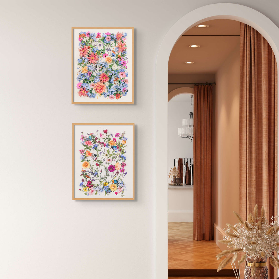 Hope Love fine art prints oak frame medium archway