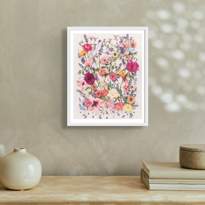 Small white frame Amid the Olive Trees