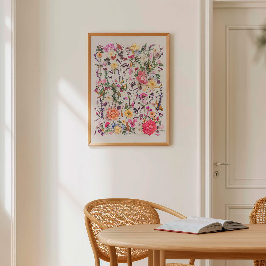 Autumn Wind limited edition print in dining room