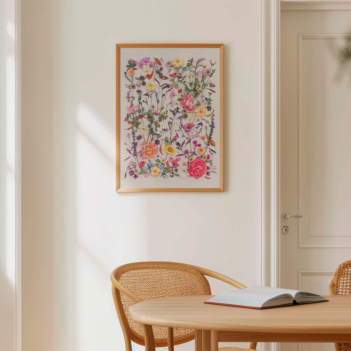 Autumn Wind limited edition print in dining room