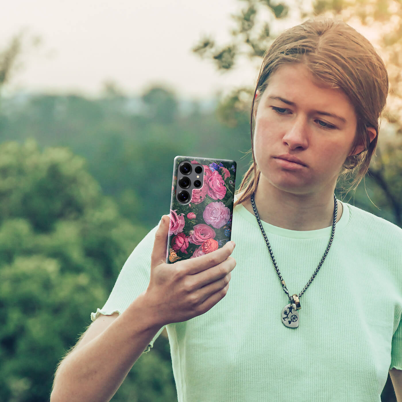 Tough Case Samsung Ranunculus Garden no1