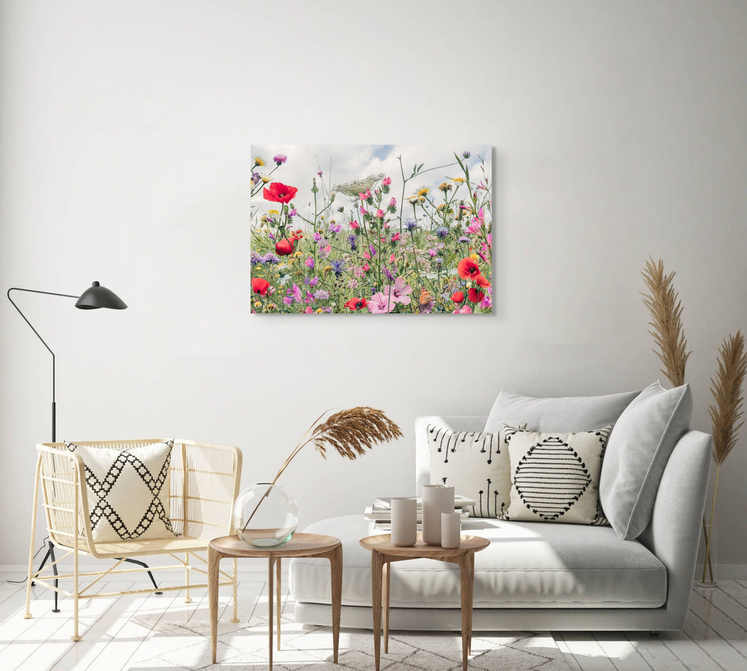 Wild Spring Meadow living room